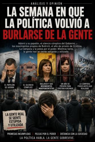La semana en que la política volvió a burlarse de la gente